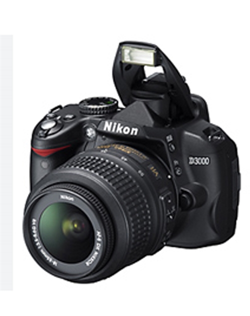 Nikon D3000 m/ AF-S 18-55G VR 